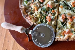 Italian Pizza Making Set with Peel & Slicer