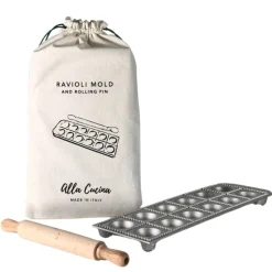 Italian Ravioli Mold with Roller