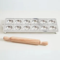 Italian Ravioli Mold with Roller
