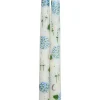 Ivory Evening Hydrangeas Hand-Painted Taper Candles, Set of Two