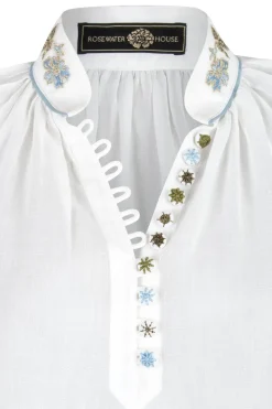 Ivy Blouse in White