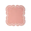 Ivy Placemat and Napkin Set in Pink