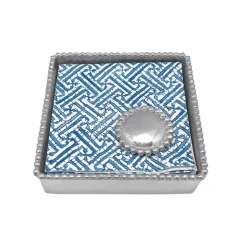 Jacki Pearled Beaded Napkin Box