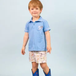 Jackson Boy Polo Set in Rodeo