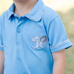 Jackson Boy Polo Set in Rodeo