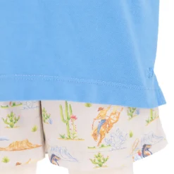 Jackson Boy Polo Set in Rodeo