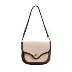 Jane in Canvas Natural & Supple Soft Chocolate