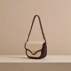 Jane in Canvas Natural & Supple Soft Chocolate