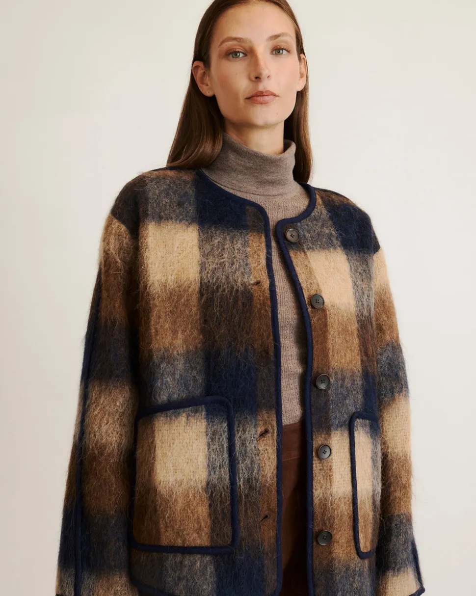 Janet Jacket in Toffee Multi