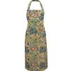 Jardin Apron in Blue & Vert