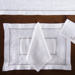 Jardin Classic Linen Cocktail Napkin in Six Colors