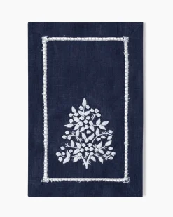 Jardin Classic Linen Cocktail Napkin in Six Colors
