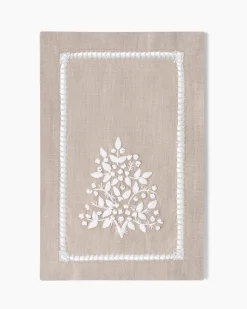 Jardin Classic Linen Cocktail Napkin in Six Colors