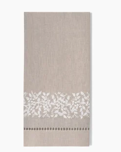 Jardin Classic Linen Hand Towel in Six Colors