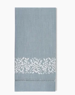 Jardin Classic Linen Hand Towel in Six Colors