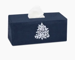 Jardin Classic Linen Long Tissue Box Cover in Six Colors