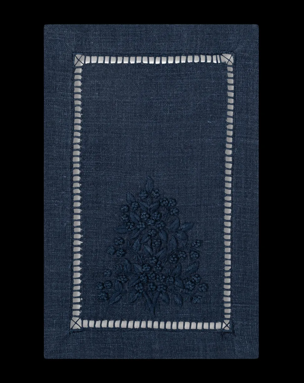 Jardin Monochrome Cocktail Napkin Set in Six Colors