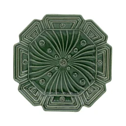 Jardins Du Monde Dessert/Salad Plate Assorted, Set of 4 in Basil