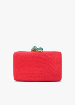 Jen Clutch with Turquoise Stone