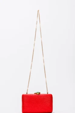 Jen Clutch with Turquoise Stone