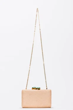 Jen Clutch with Turquoise Stone