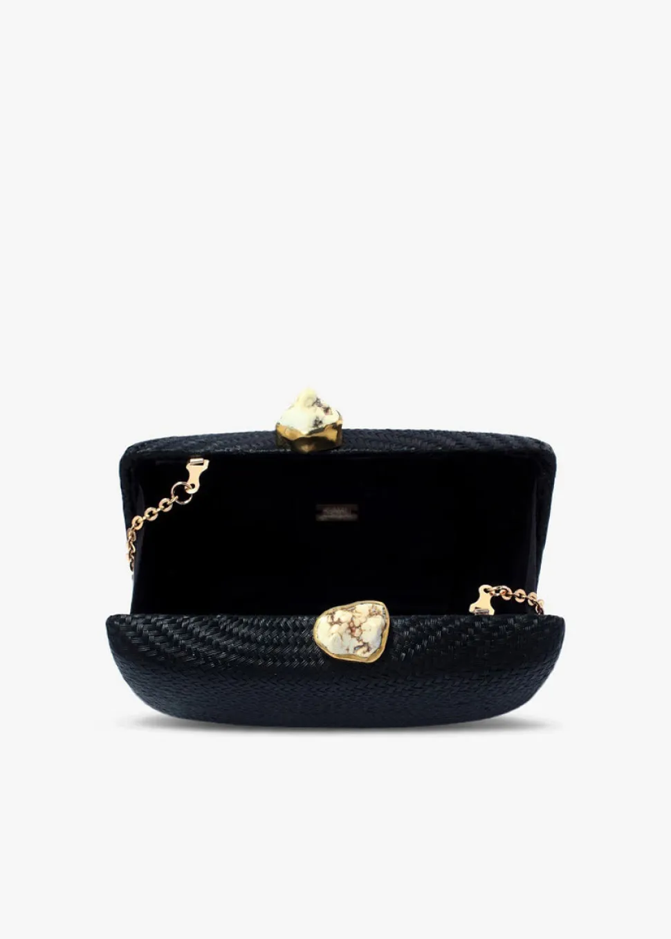 Jen Clutch with White Stone