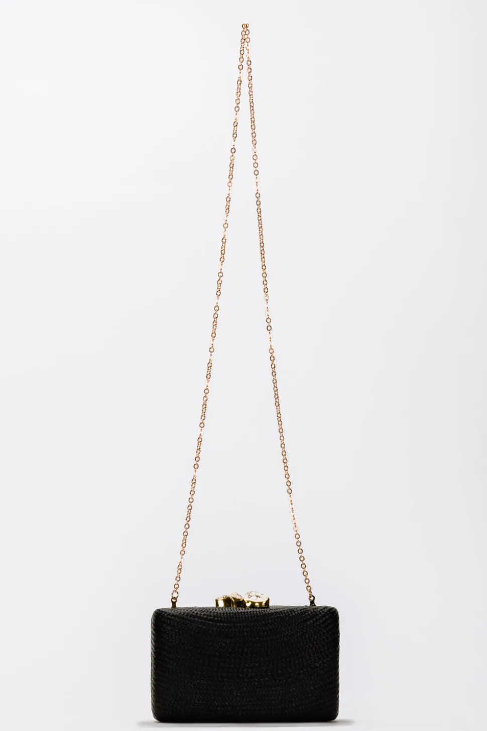 Jen Clutch with White Stone