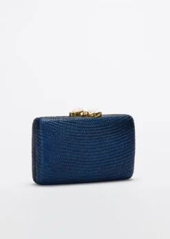 Jen Clutch with White Stone