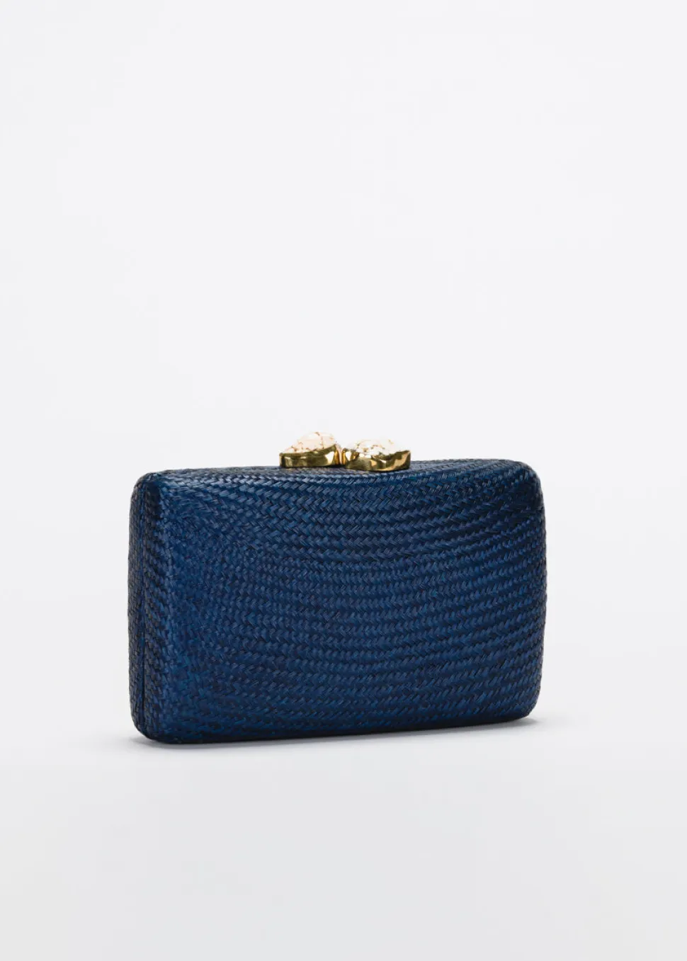 Jen Clutch with White Stone