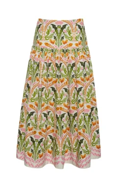 Jiya Skirt in Juniper Egret