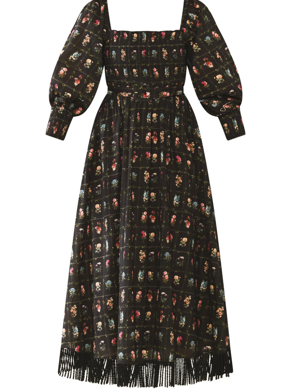 Jocelyn Dress in Florence Black Floral