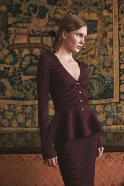 Jocelyn Skirt in Wine