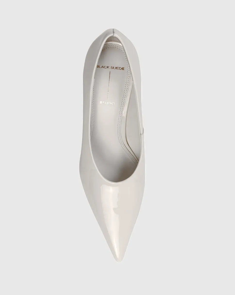 Jona 80 in Coconut Patent Leather