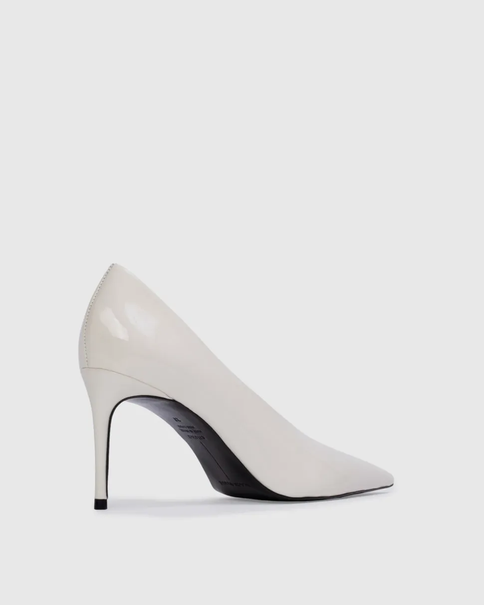 Jona 80 in Coconut Patent Leather