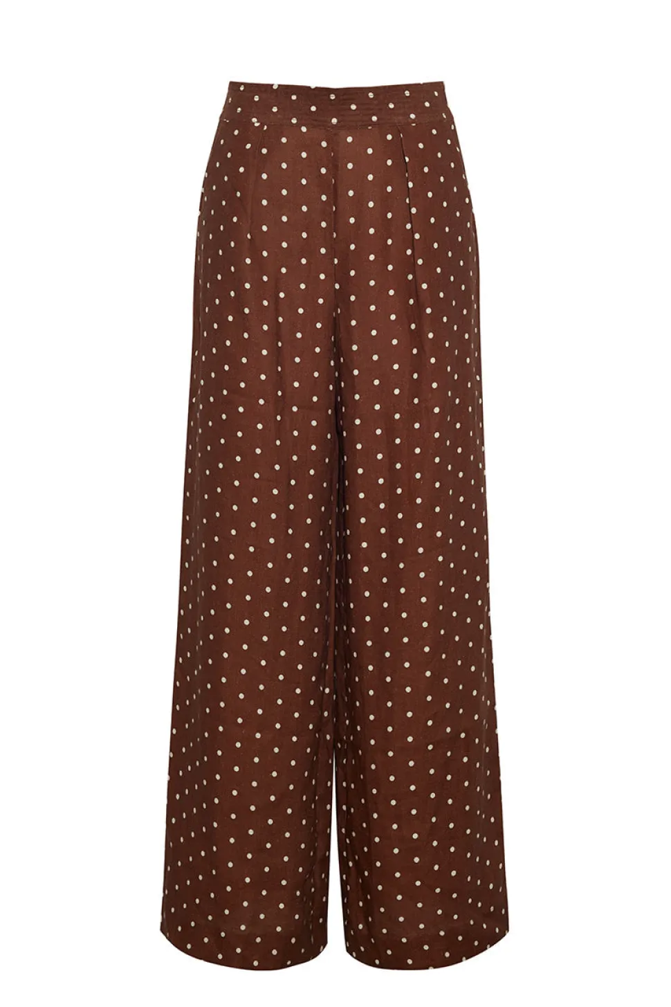 Josephine Pant in Dots Khaki