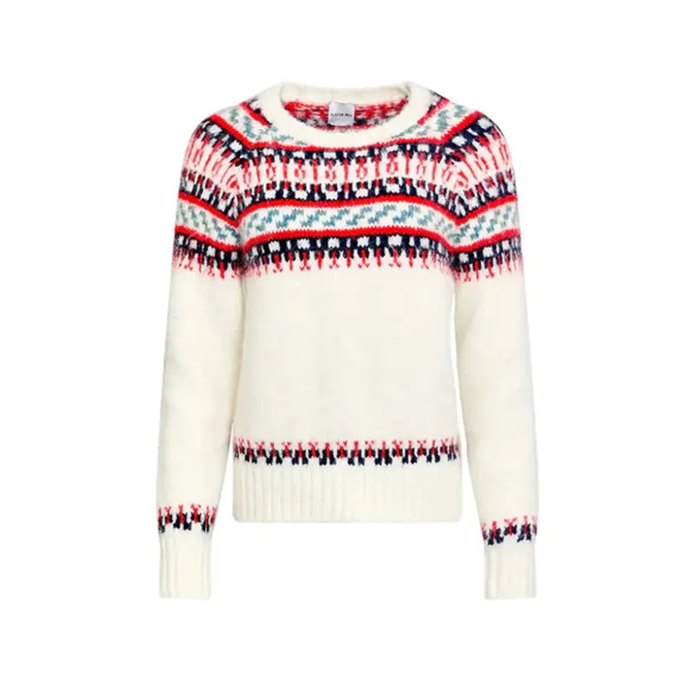 Josie Sweater in Cream Fairsle