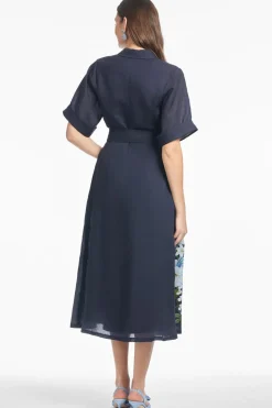 Joy Dress in Midnight Garden