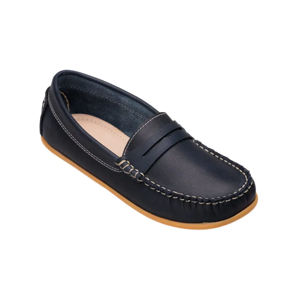 JP Moccasin Blue