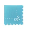 Juliet Bows Napkin - Robin Egg Blue, Set of 4
