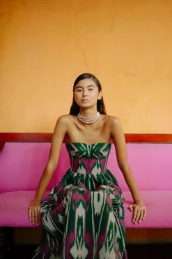Jungle Orchid Dress