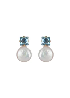 Junia Earrings in Sky