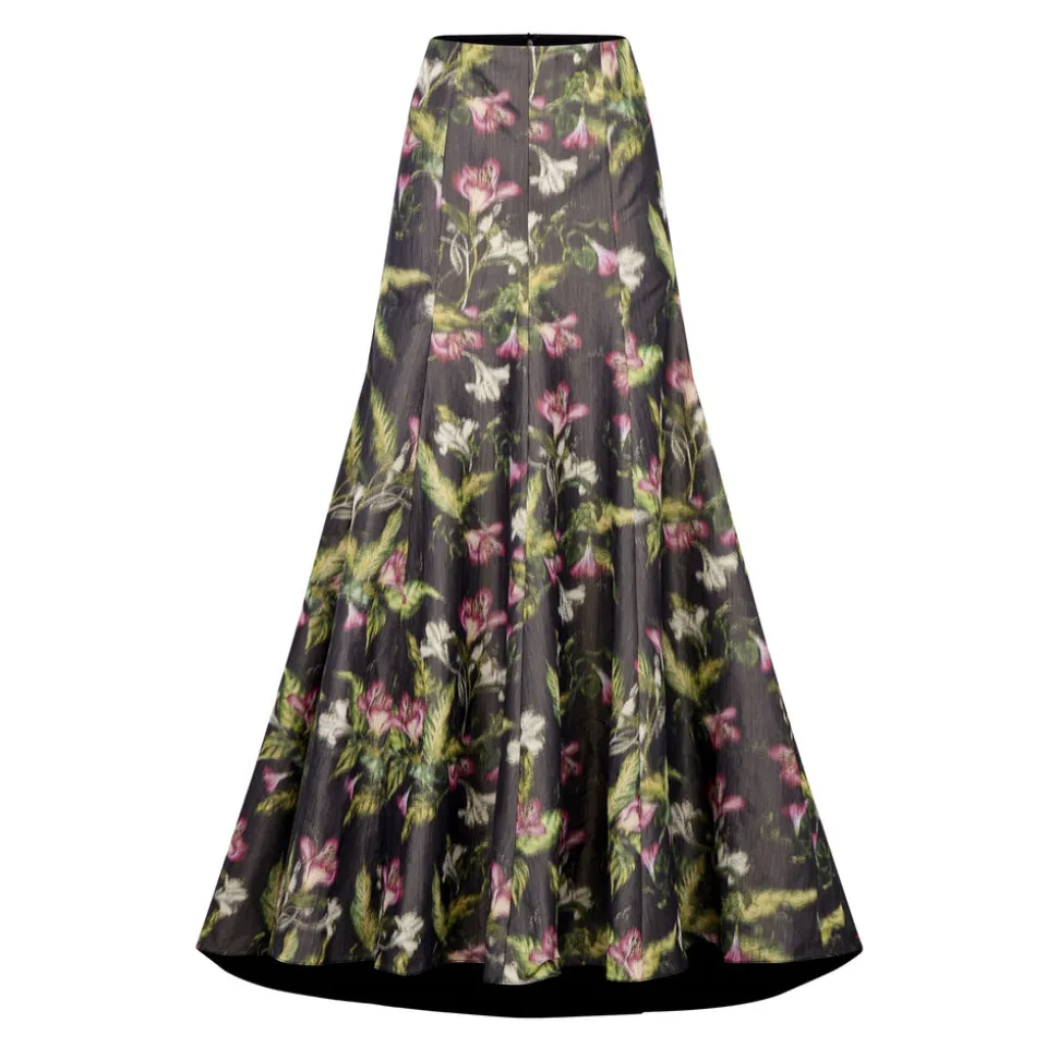Juniper Ball Skirt in Pink Lily Taffeta