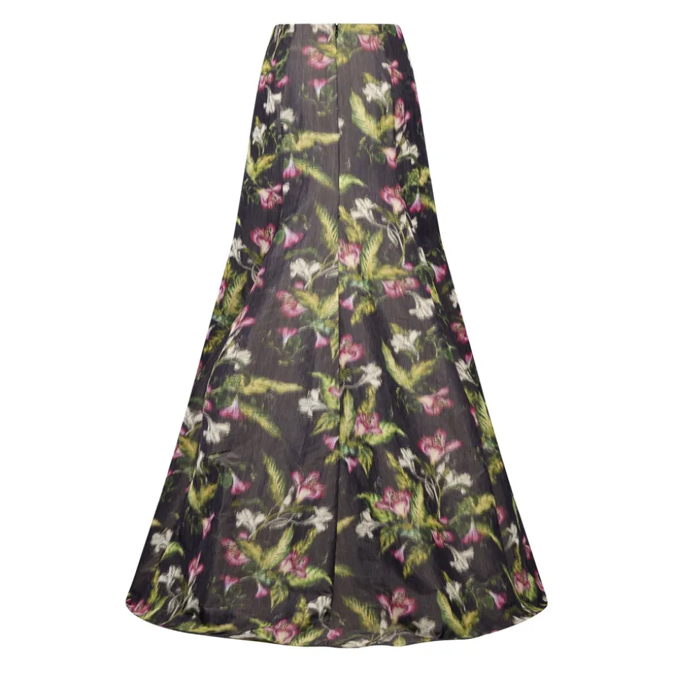 Juniper Ball Skirt in Pink Lily Taffeta
