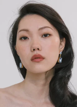 Justine Earrings Sky