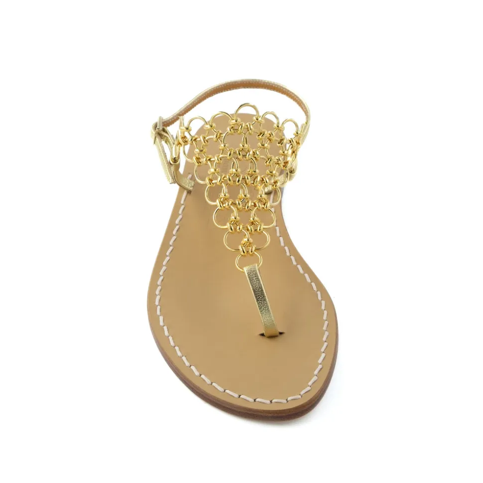 K Leather Thong Sandal