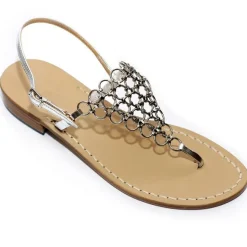 K Leather Thong Sandal