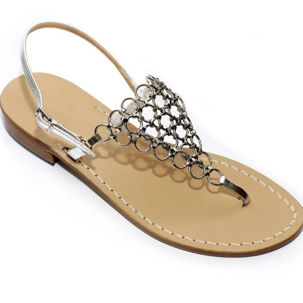 K Leather Thong Sandal