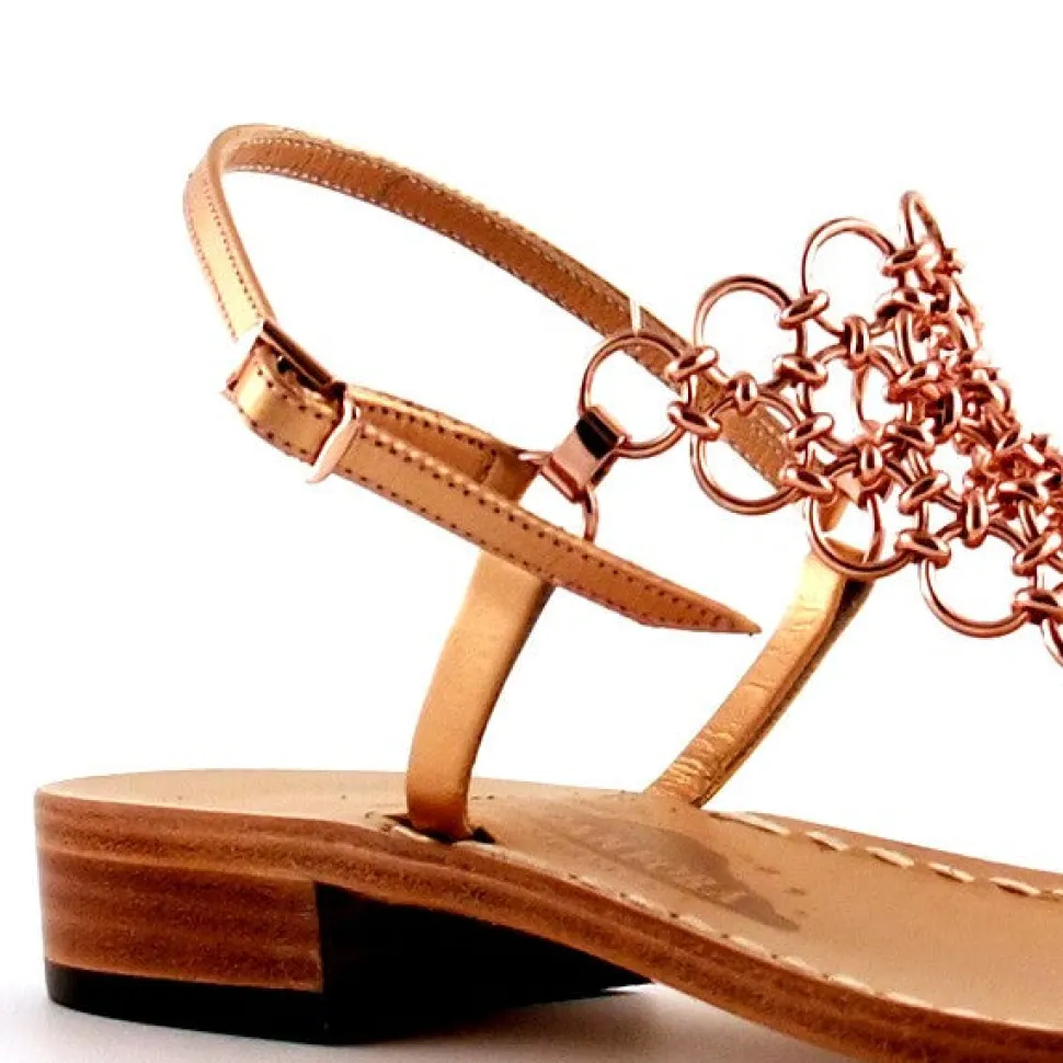 K Leather Thong Sandal