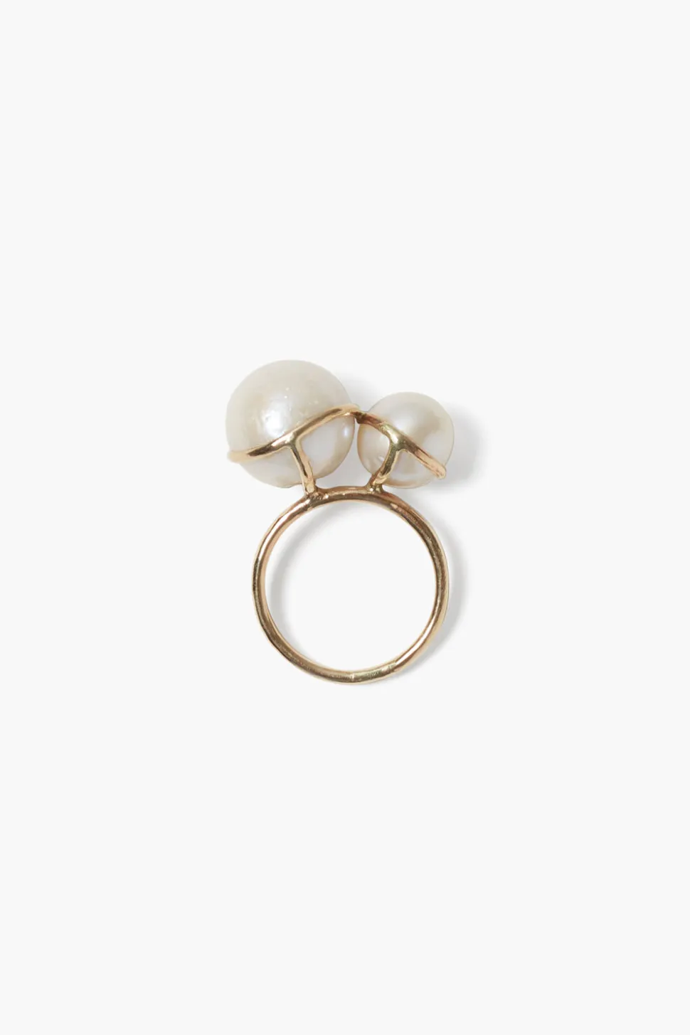 14k Phoebe Ring White Pearl