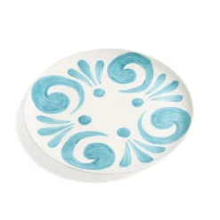 Kallos Salad Plate in Aqua